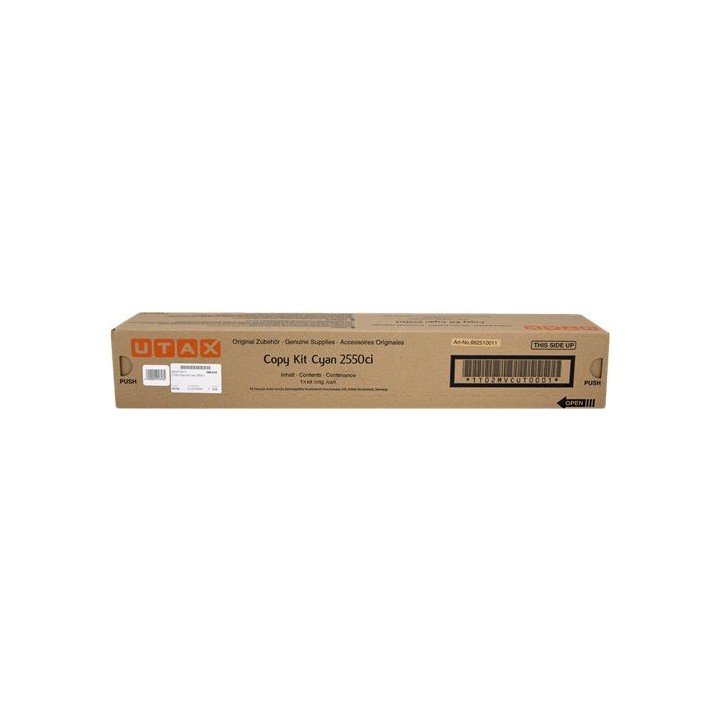 Toner Originale Ciano 1T02MVCUT0, 662510011 UTAX Conf.1 - Pag.6000