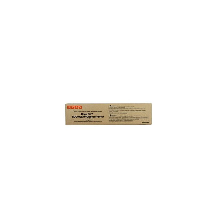 Toner Originale Giallo 656510016 UTAX Conf.1 - Pag.30000