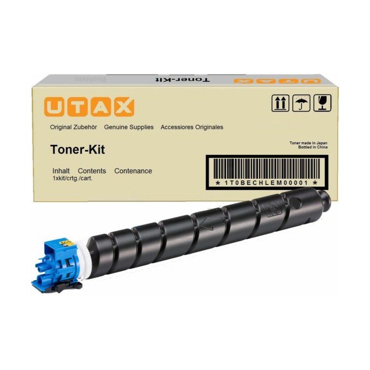 Toner Originale Ciano 1T02RLCUT0, 1T02RLCUT1, CK-8512C UTAX Conf.1 - Pag.15000