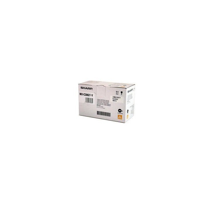 Toner Originale Giallo MX-C30GTY SHARP Conf.1 - Pag.6000